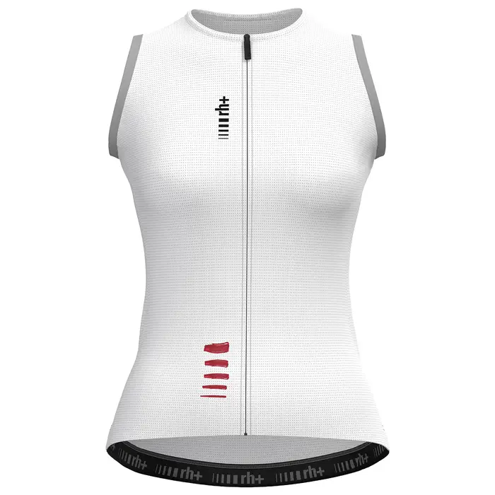 RH+ Maglia donna smanicata Aries Bianco