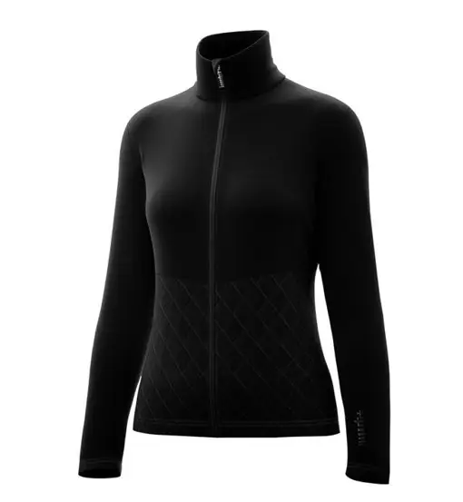 rh+ Twist Full Zip W - felpa in pile - donna Black