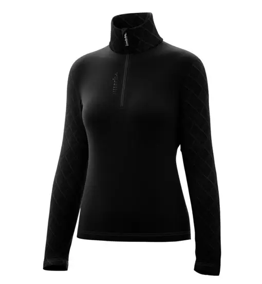 rh+ Twist Half Zip W - felpa in pile - donna Black