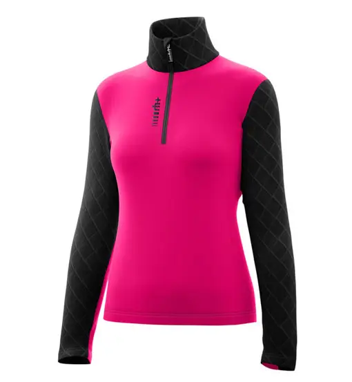 rh+ Twist Half Zip W - felpa in pile - donna Pink