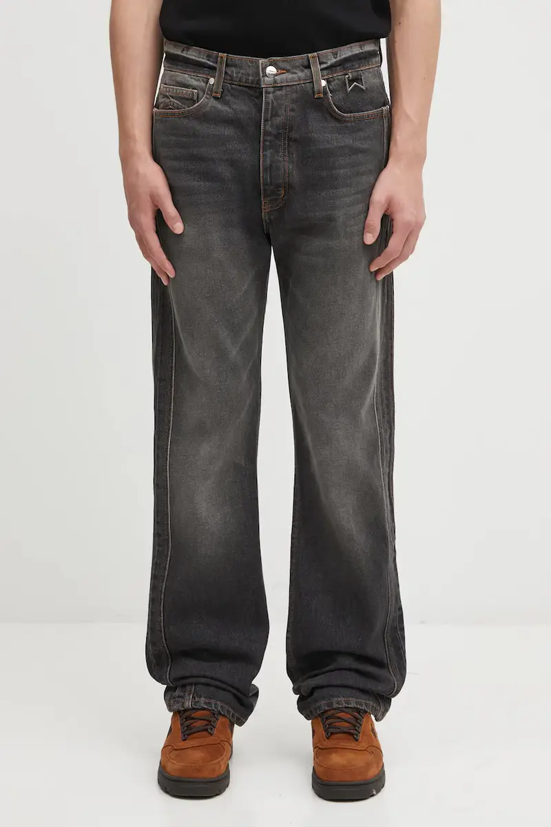 RHUDE Jeans Uomo Grigio 3395555