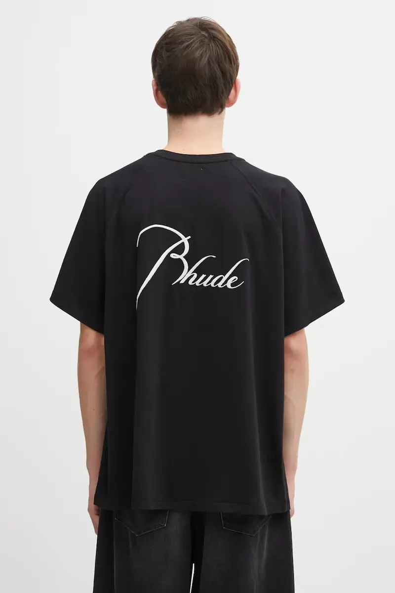 RHUDE T-shirt Uomo Nero 3395674