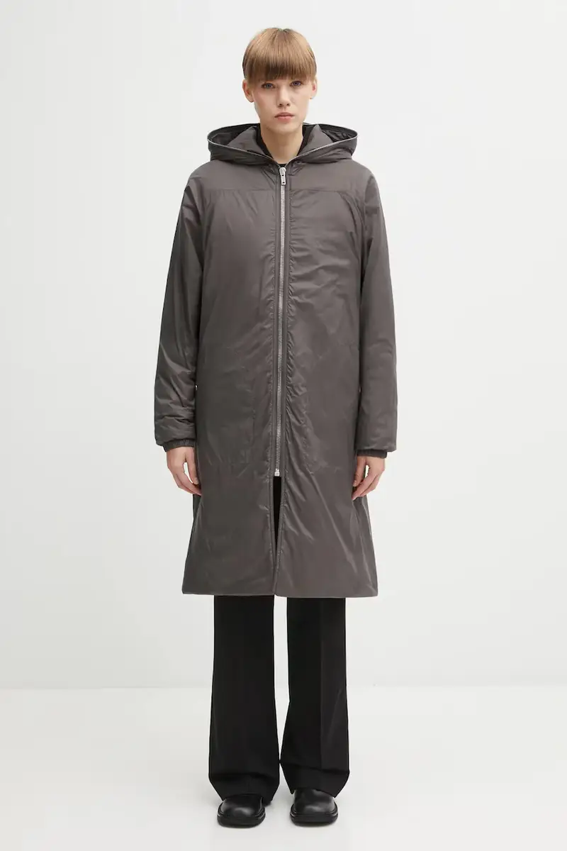 Rick Owens DRKSHDW giacca Sealed Windbreaker colore beige DS02E7923.NP