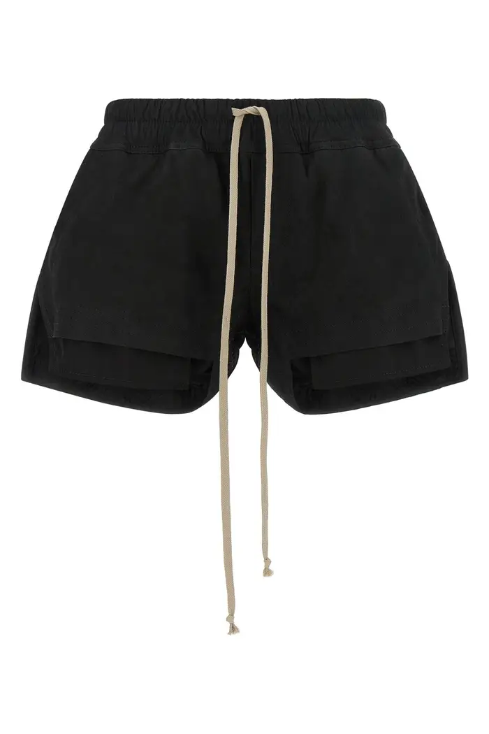 RICK OWENS Short Fog Boxers Nero
