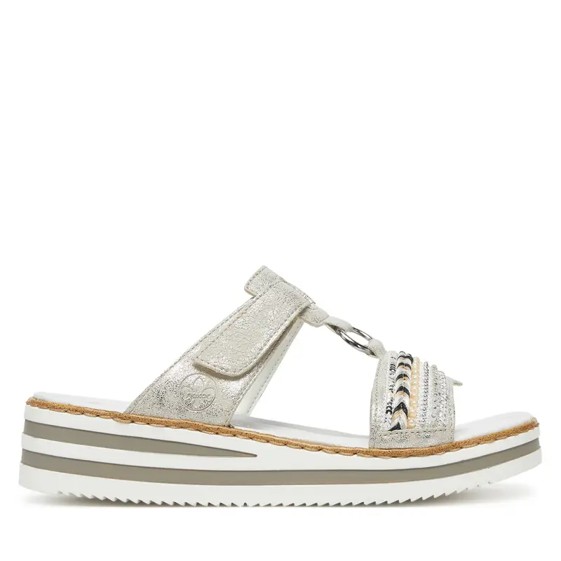 Rieker Ciabatte V02M6-Argento