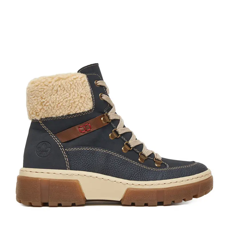 Rieker Polacchine CEO-X8638-14 Blu scuro