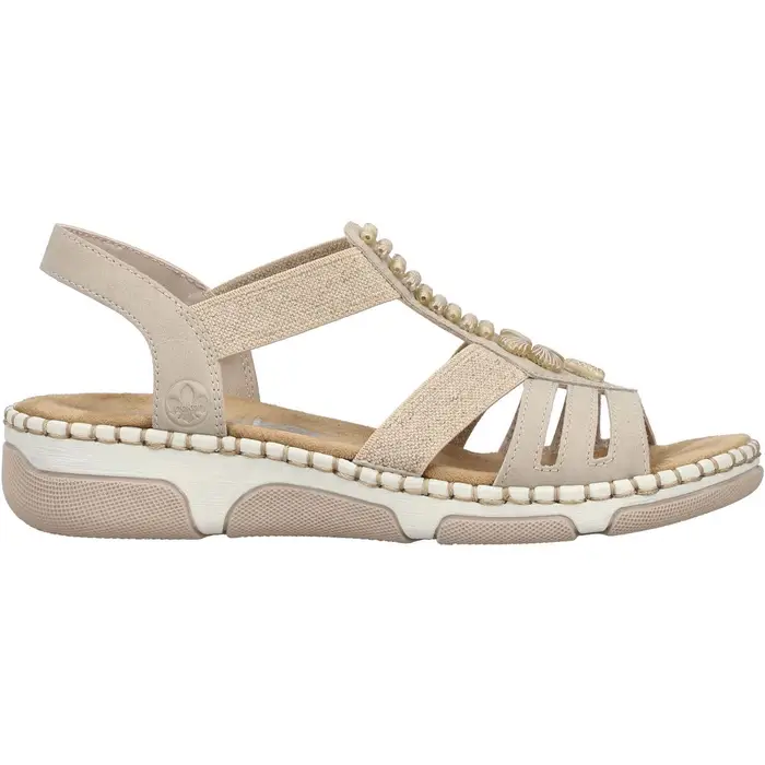 Rieker Sandali bassi Sandali Beige