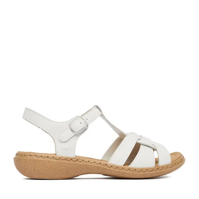 Rieker Sandali CEO-61853-80 Bianco