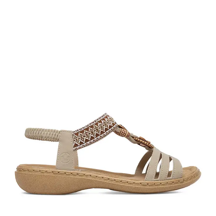 Rieker Sandali CEO-61855-62 Beige