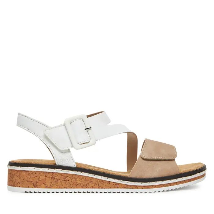 Rieker Sandali CEO-V3660-60 Bianco