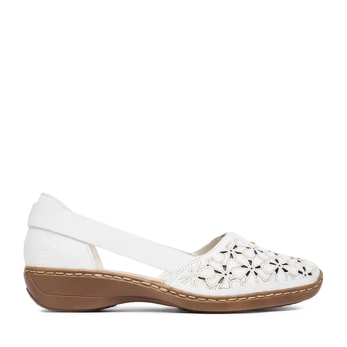 Rieker Scarpe basse CEO-41356-80 Bianco