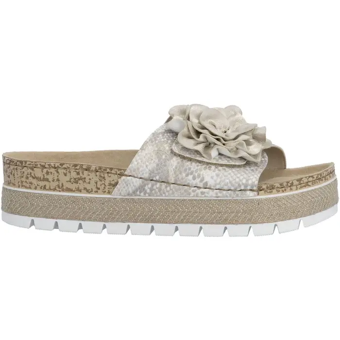 Rieker Scarpe Sandali a zoccolo Oro