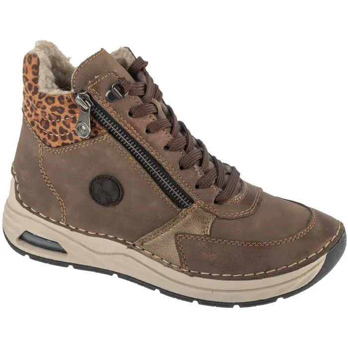 Rieker Sneakers alte Booties 44565 Marrone
