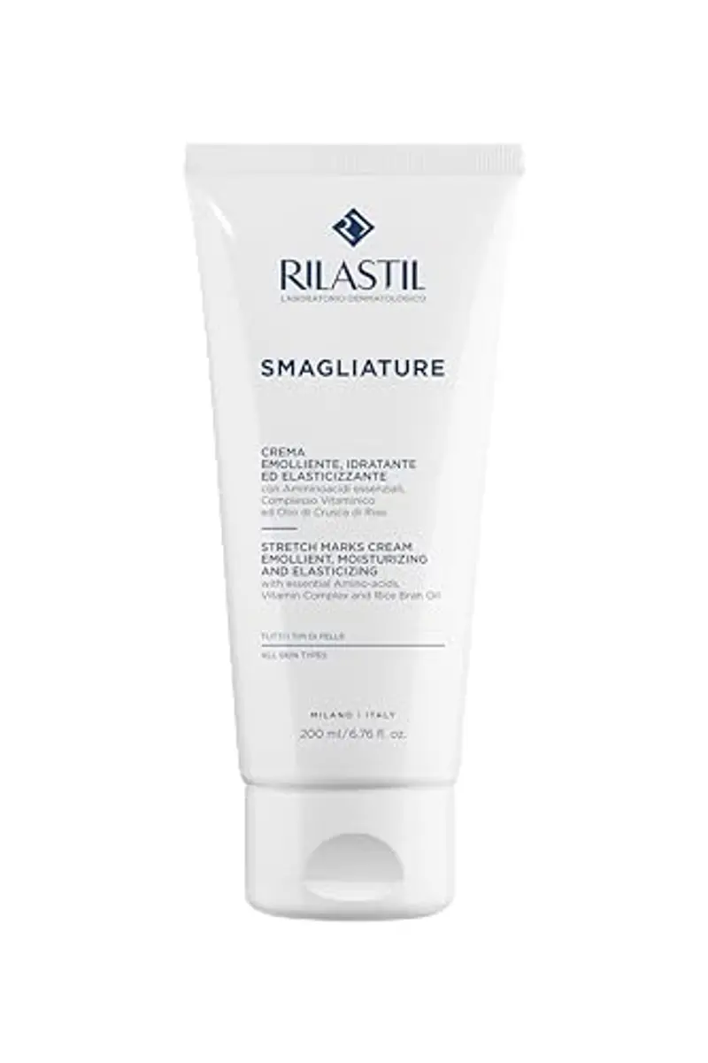 Rilastil Crema Smagliature, Trattamento Contro le Smagliature, Emolliente, Idratante ed Elasticizzante, Confezione da 75 ml