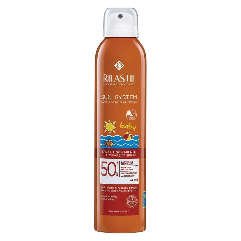 Rilastil Sun System Baby Spray Trasparente Spf 50+ 200 Ml