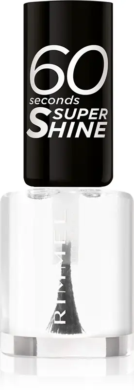 Rimmel 60 Seconds Super Shine smalto per unghie colore 740 Clear 8 ml