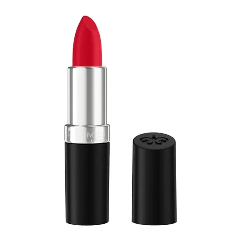 Rimmel London Rimmel Lasting Finish, 170 Alarm, Rossetto Satinato, Lunga Durata, Finish Satinato, Ricco Colore, Idratante, Formula Vegana,