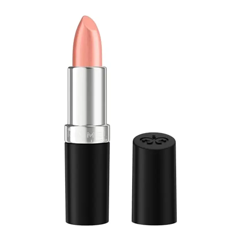Rimmel London Rimmel Lasting Finish, 206 Pink-Key-Promise, Rossetto Satinato, Lunga Durata, Finish Satinato, Ricco Colore, Idratante,
