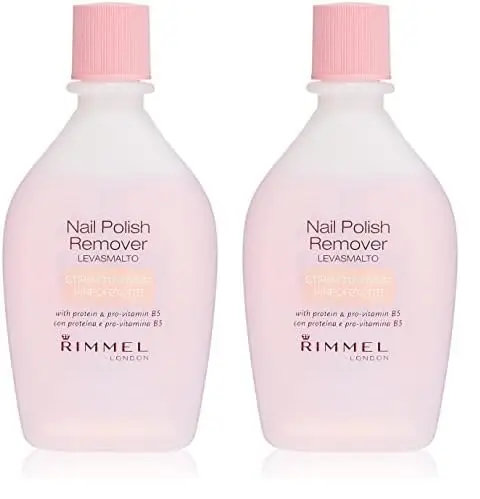 Rimmel London Levasmalto Rinforzante Solvente Unghie ad Azione Rapida con Proteine e Pro