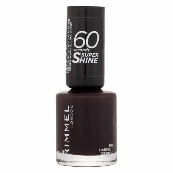 Rimmel London Rita Nail Lacquer 901 Darknest Desires