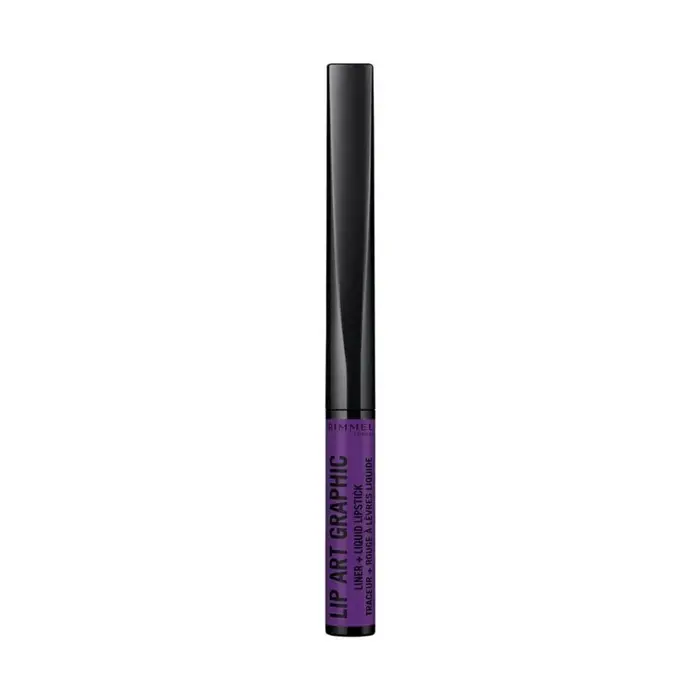 Rossetti Rimmel London Lip Art Graphic Liquid Lipstick and Pencil - 875 Master Viola