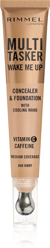 Rimmel Multi Tasker Wake Me Up Correttore & Fondotinta - Correttore 20 ml 040 Avorio