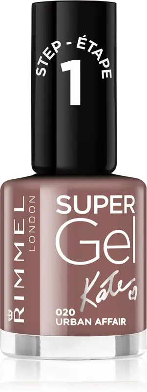 Rimmel Super Gel By Kate smalto gel per unghie senza lampada UV/LED colore 020 Urban Affair 12 ml