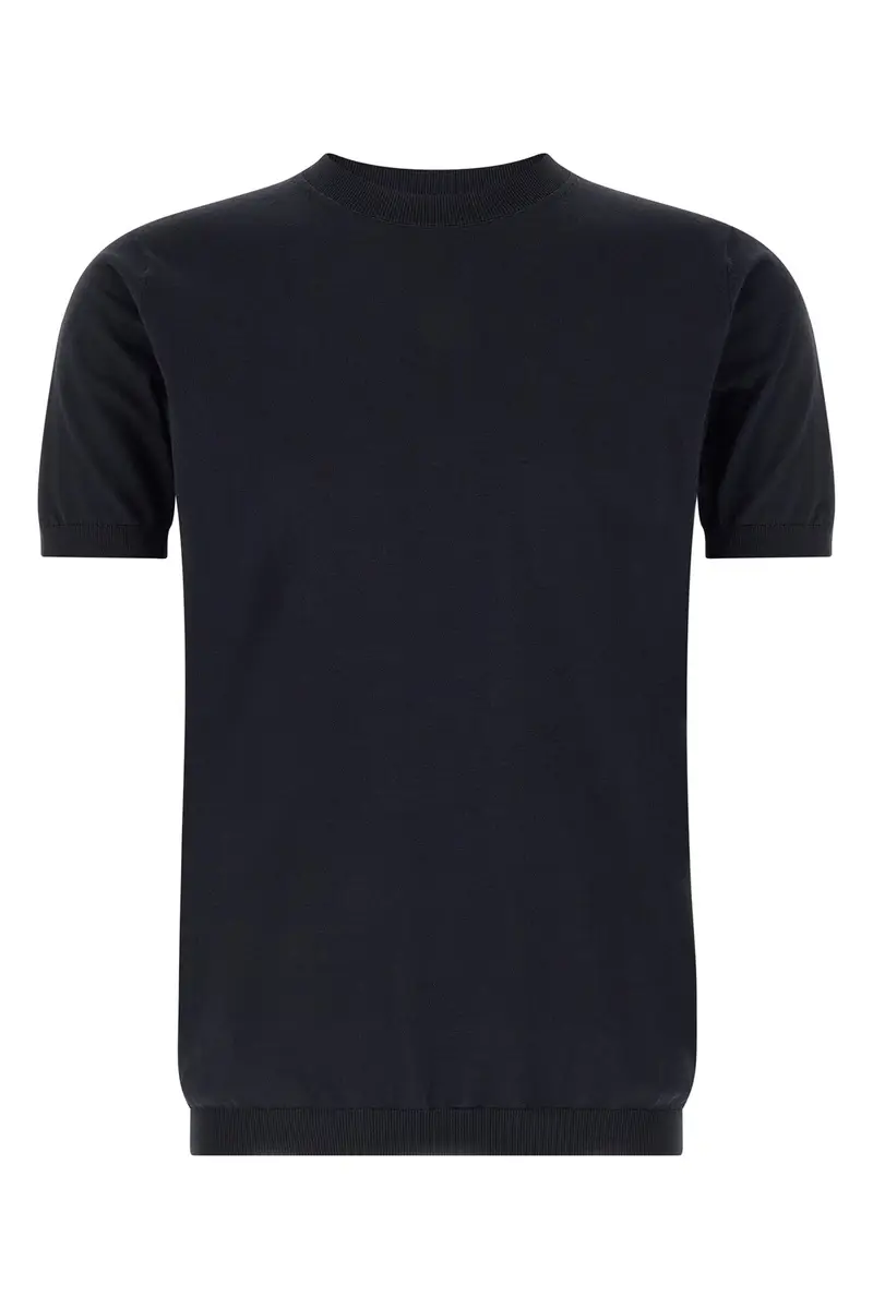 RIVIERA PROJECT Maglia Cotone Lino Blu