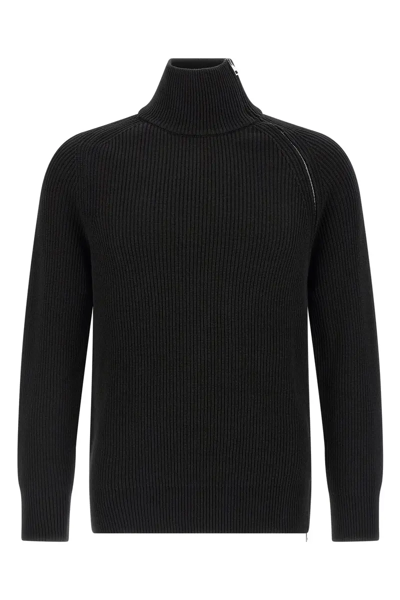 RIVIERA PROJECT Maglione Zip Nero