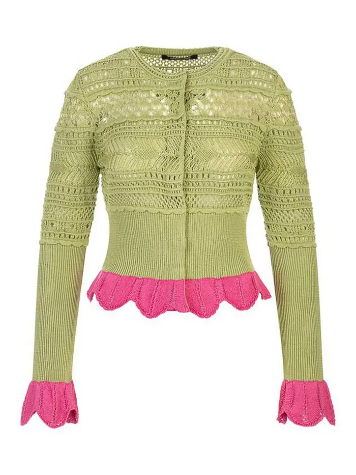 Roberto Cavalli Cardigan Verde