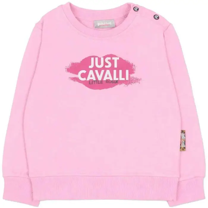 Roberto Cavalli Felpa Rosa