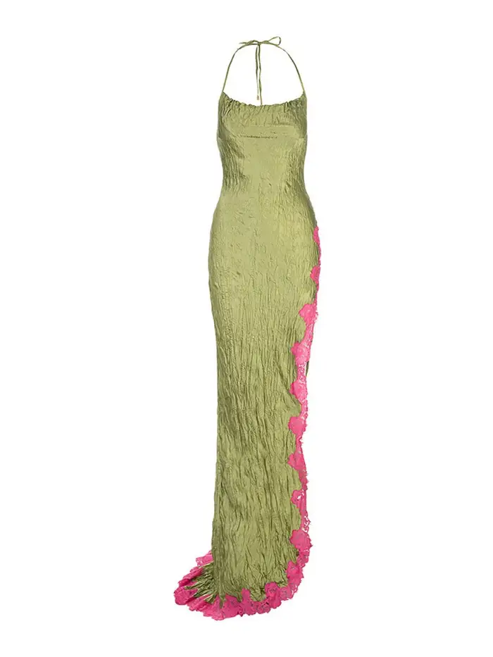 Roberto Cavalli Vestito Verde