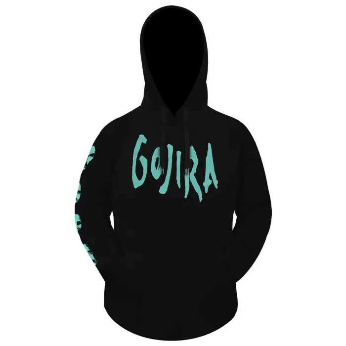 Rock à Gogo Felpa con cappuccio Gojira Fortitude Noir