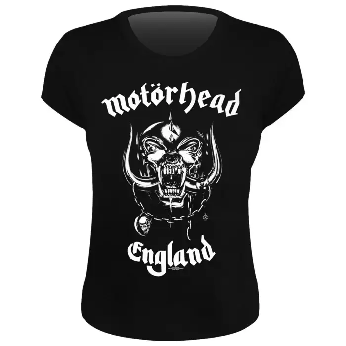 T-shirt da donna Rock à Gogo Mot√ñrhead England