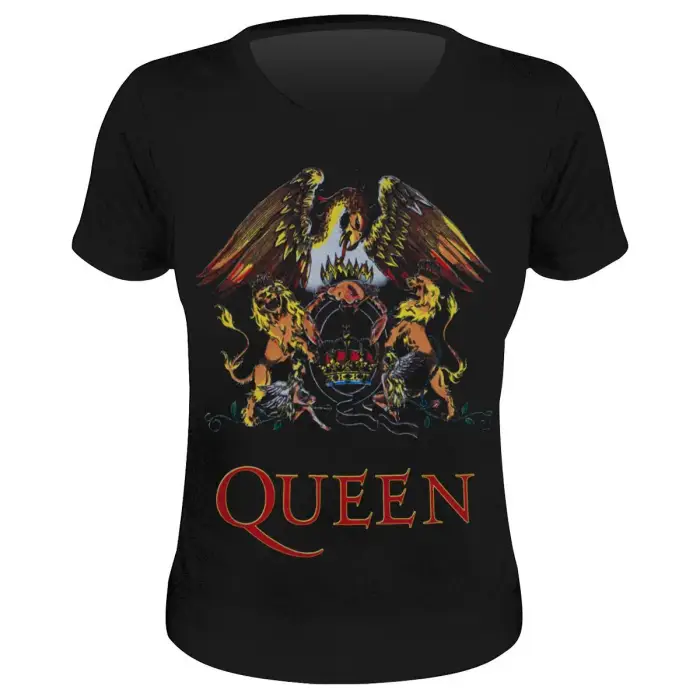 T-shirt da donna Rock à Gogo Queen Classic Crest