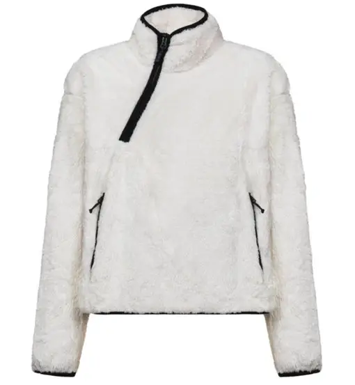Carezza Fleece W - felpa in pile - donna White