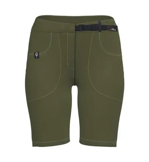 Rock Experience Kundalini W - pantaloni corti arrampicata - donna Green