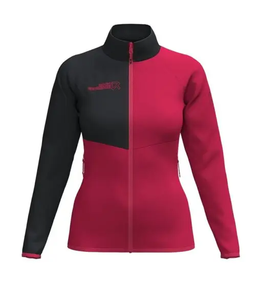 RE Albatross Fz W Fleece - felpa in pile - donna Pink