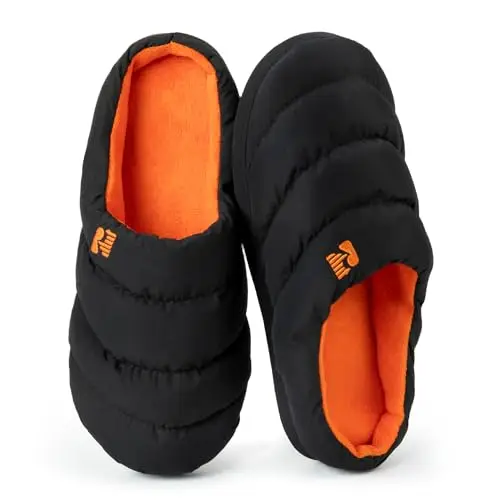 RockDove Pantofola da Campeggio Uomo con Schiuma Memory e Imbottita in Piuma, 40/41 EU, Oriole