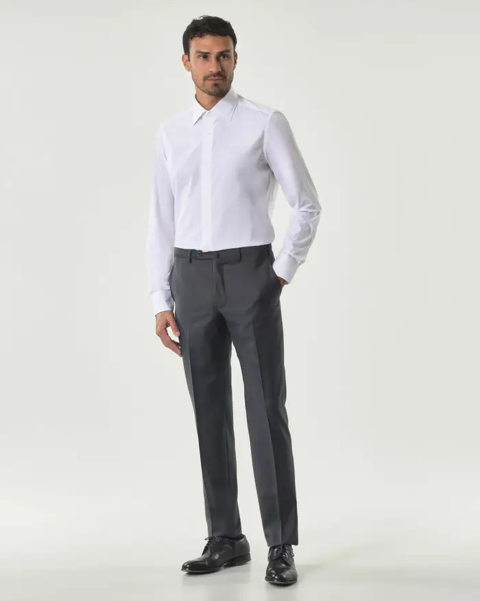 Rodolfo Pellizzari Camicia Pellizzari bianca in puro cotone