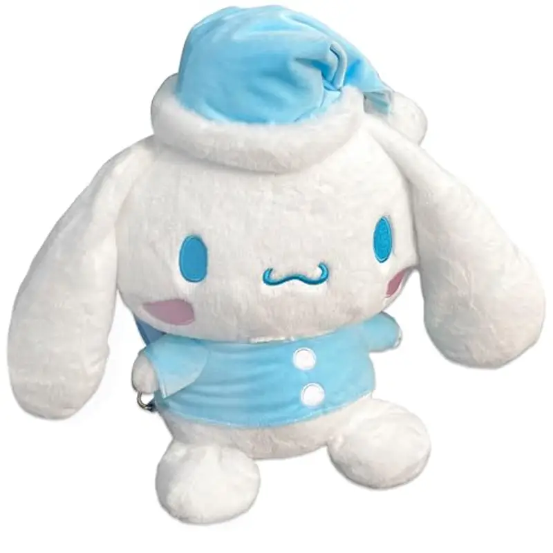 Roffatide Big Ear Dog Sweet Dream Goodnight Series soffice Zaino Kawaii JK Donna Borsa Regali di Compleanno Blu