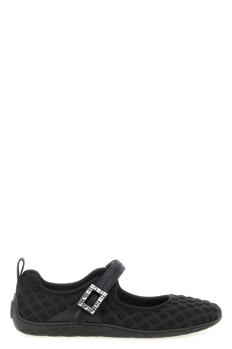 ROGER VIVIER Ballerina Viv Low Nero