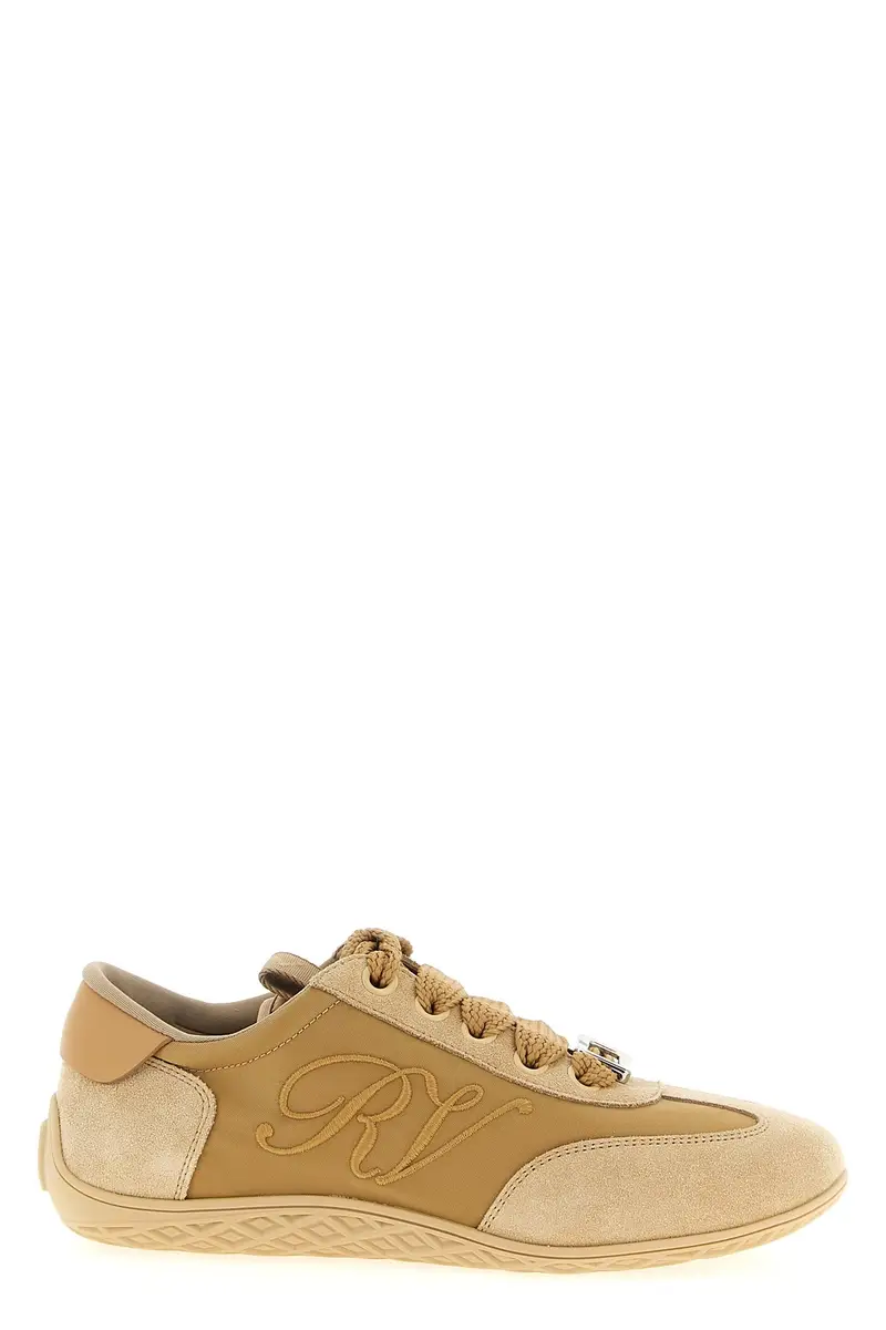 ROGER VIVIER Sneaker 'Viv Low' Beige
