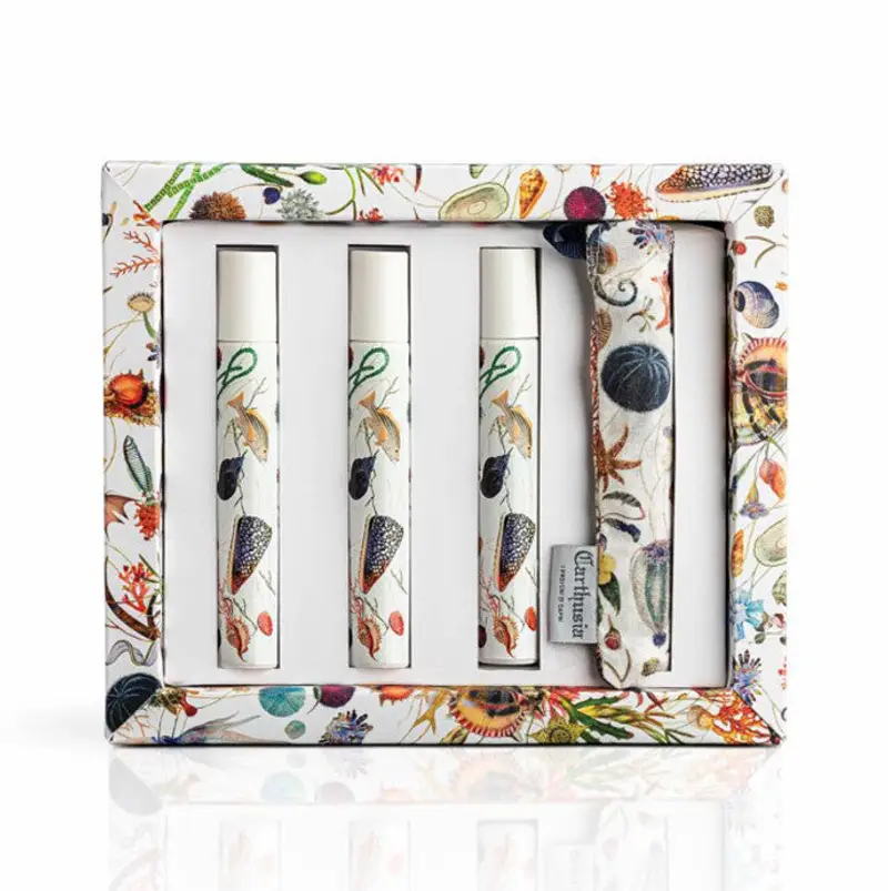 Carthusia-I Profumi di Capri Roll-on olio profumato Set - A'mmare 3x10ml