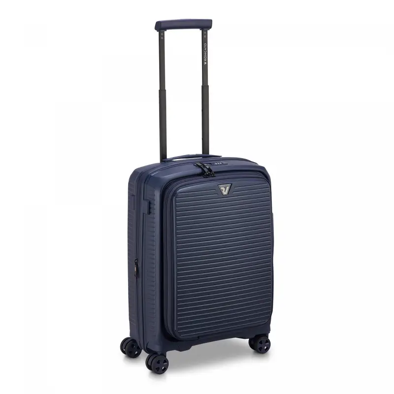 Roncato Arcade Dlx Trolley Bagaglio A Mano 55x40x23/27 Cm Espandibile - Blu Notte