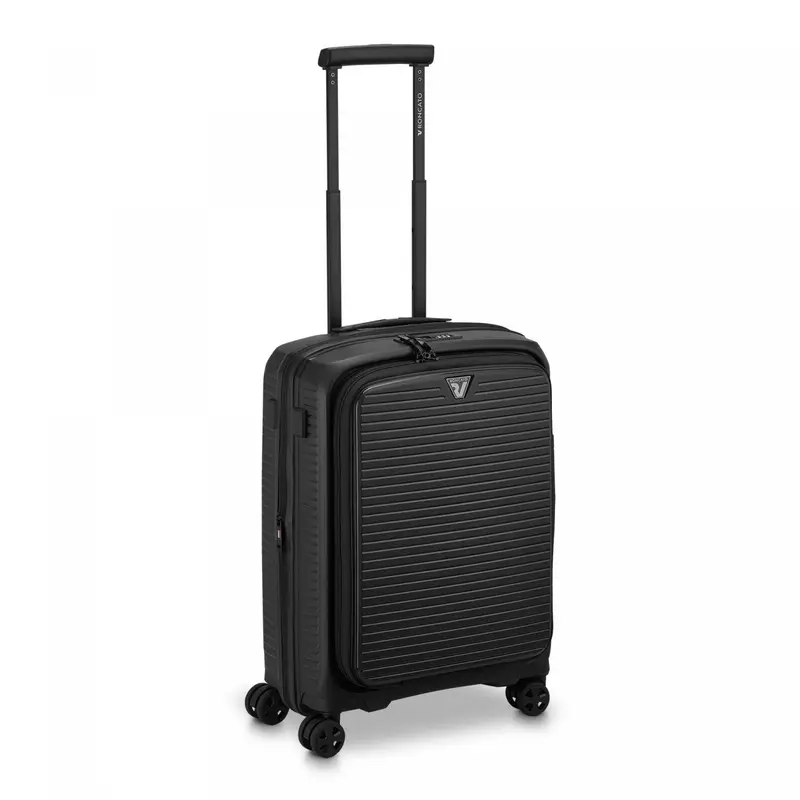 Roncato Arcade Dlx Trolley Bagaglio A Mano 55x40x23/27 Cm Espandibile - Nero
