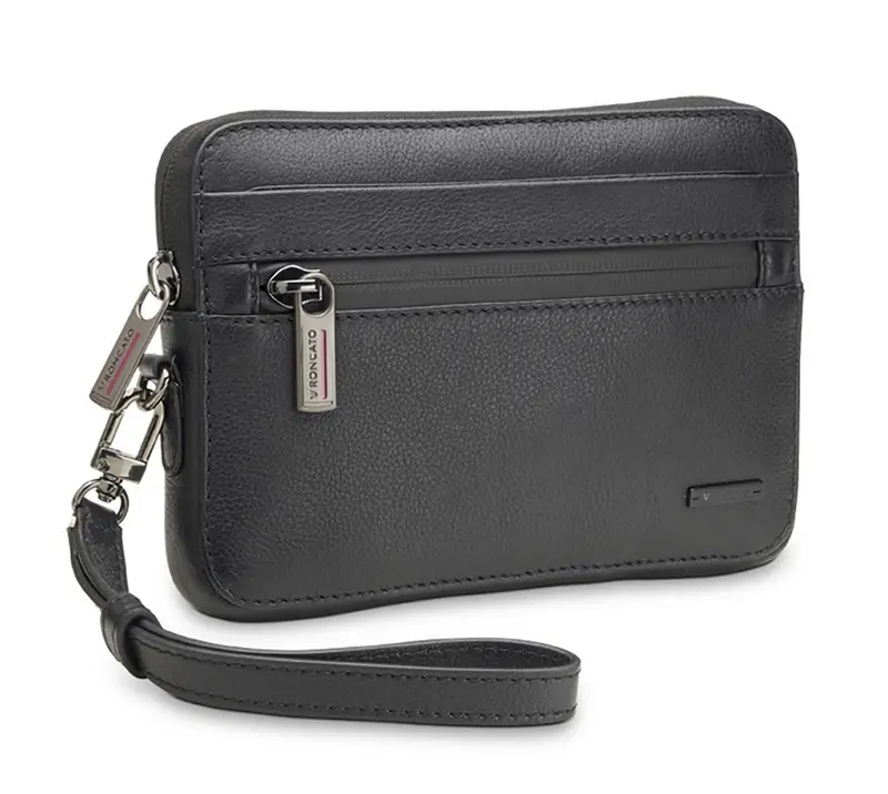 Roncato Borsa uomo a mano Detroit 227 Nera
