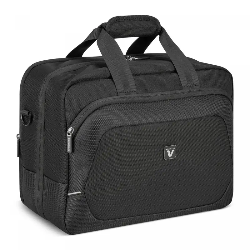 Roncato Gateway Borsa Cabina Porta Pc 15.6 - 30x38x20 Cm - Nero