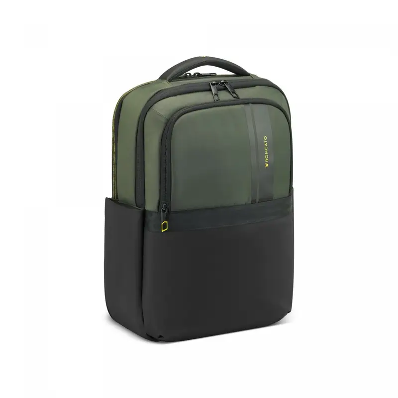Roncato Metropolitan Travel Zaino Da Lavoro Porta Pc 15.6 - 41x29x14 Cm - Verde Militare