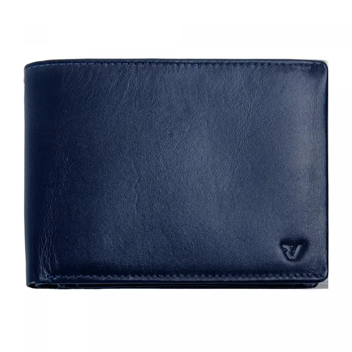 Roncato Pascal Portafoglio Uomo 13x9 5x2 Cm - Blu Navy